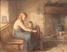 Hugh Carter The Spinning Wheel Unframed Final